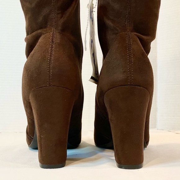 UNISA | UNQUINNIE-R BROWN Over The knee Heel Boot women’s 9.5 - Picture 2 of 9